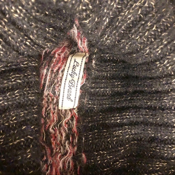 Lucky Brand Patterned Knit Sweater - Picture 5 of 5